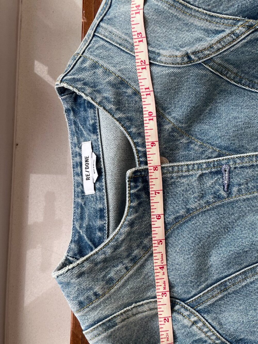 Redone Rider Denim Jacket - Picture 6 of 6